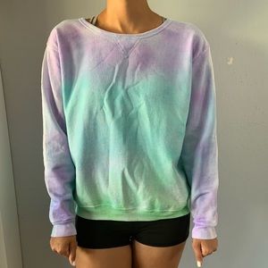 DIY Tie-Dye Pullover Sweater 🔮💫🌚